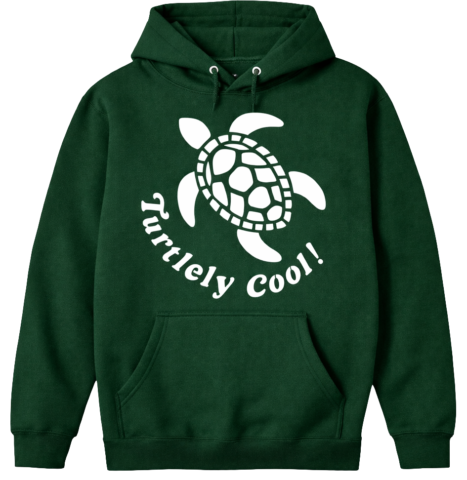 Adult Hoodie - Turtlely Cool