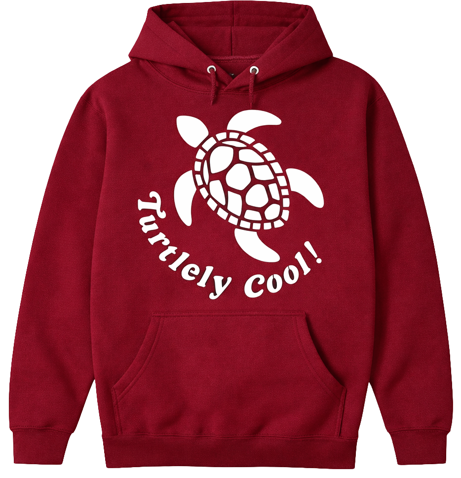 Adult Hoodie - Turtlely Cool