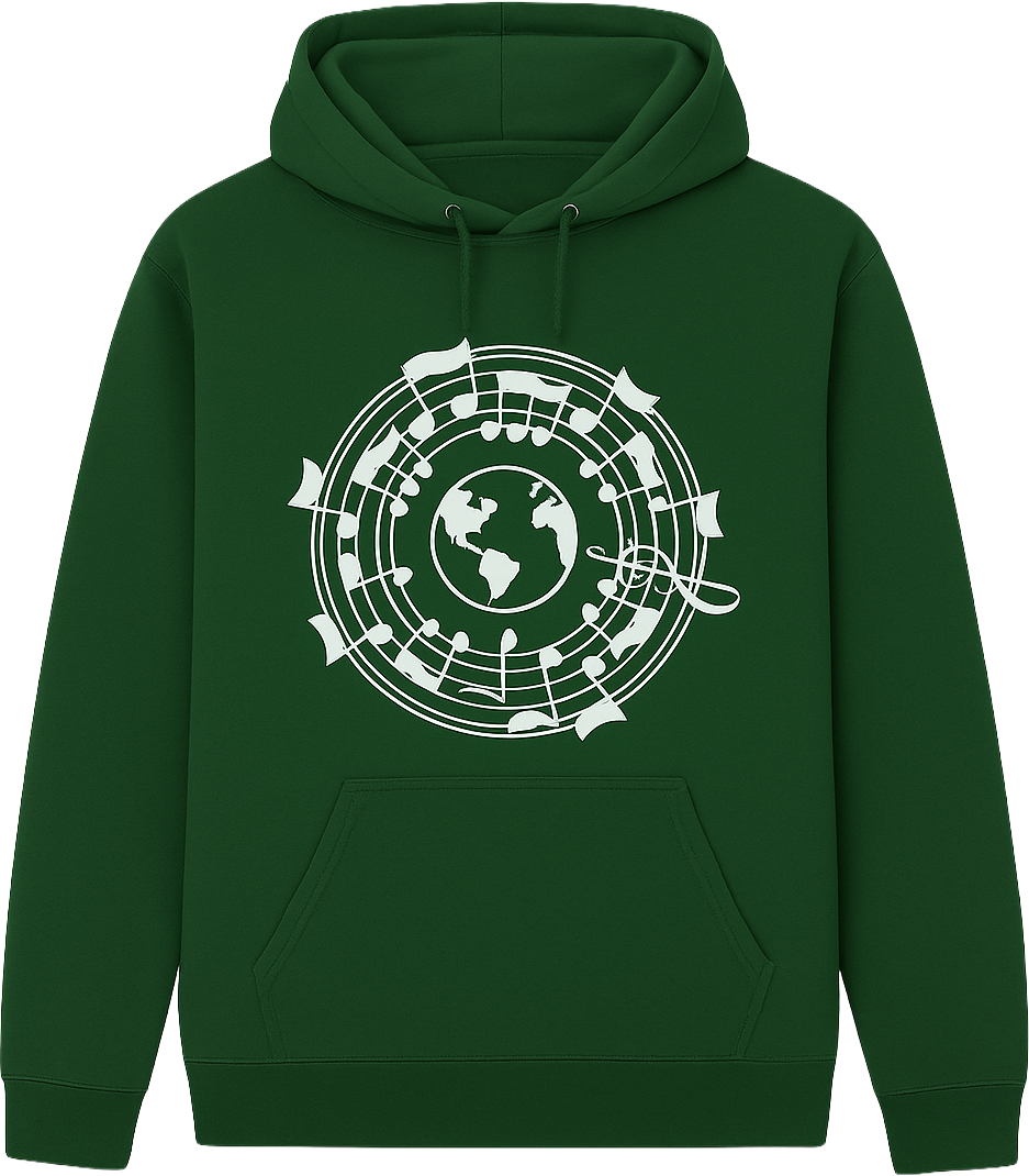 Adult Hoodie - Music