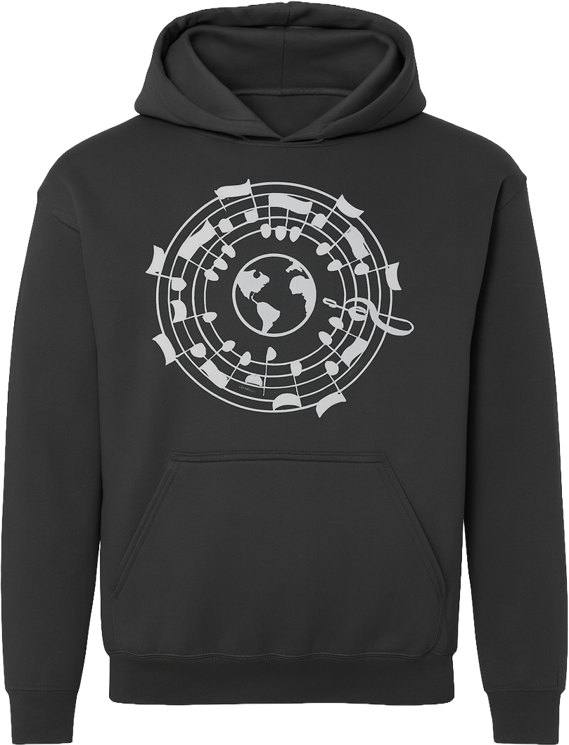 Adult Hoodie - Music