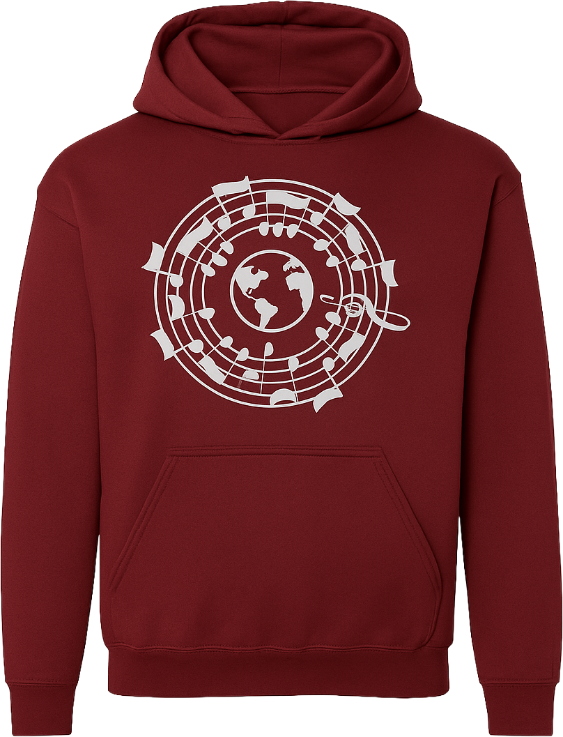 Adult Hoodie - Music